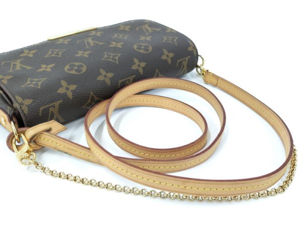 oplus 256 Louis Vuitton Favorite PM 2WAY Chain Shoulder Accessory Pouch Monogram