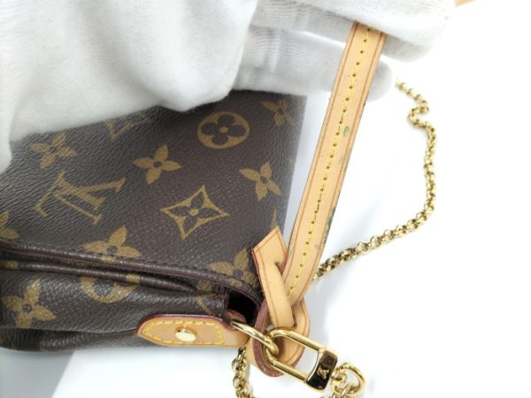 oplus 256 Louis Vuitton Favorite PM 2WAY Chain Shoulder Accessory Pouch Monogram