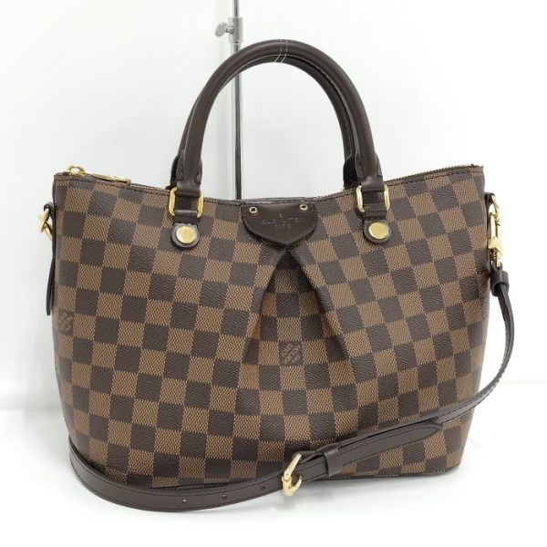 oplus 256 Louis Vuitton Siena PM 2WAY Shoulder Damier Ebene Brown