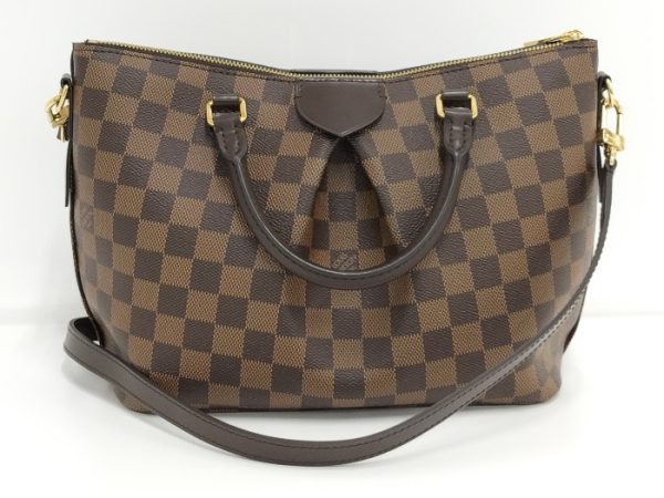 oplus 256 Louis Vuitton Siena PM 2WAY Shoulder Damier Ebene Brown