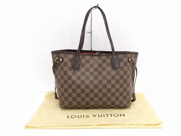 oppo 256 Louis Vuitton Neverfull PM Tote Bag Damier Ebene