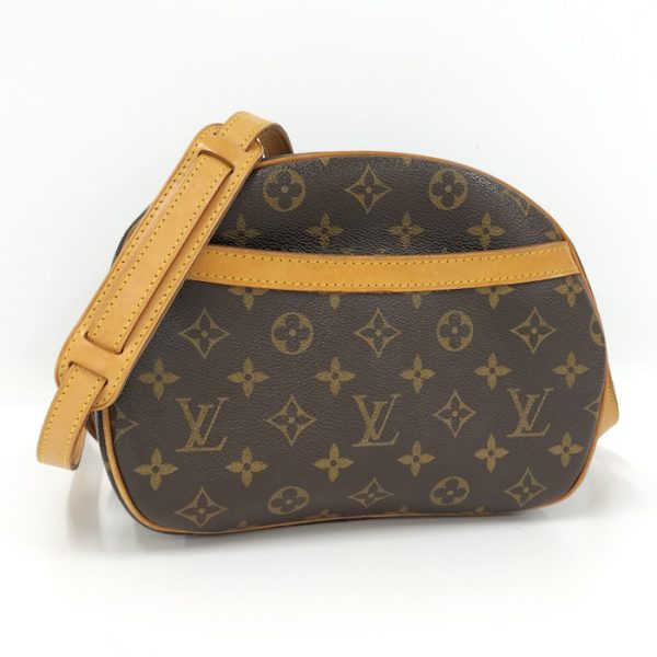 oppo 256 Louis Vuitton Blois Shoulder Bag Monogram Black