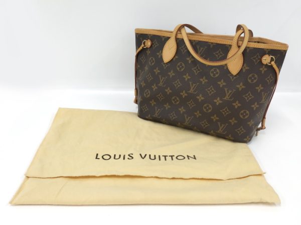 oplus 256 Louis Vuitton Neverfull PM Tote Bag Monogram Black