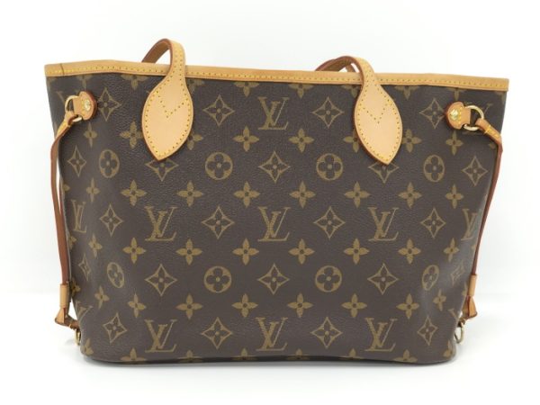 oplus 256 Louis Vuitton Neverfull PM Tote Bag Monogram Black