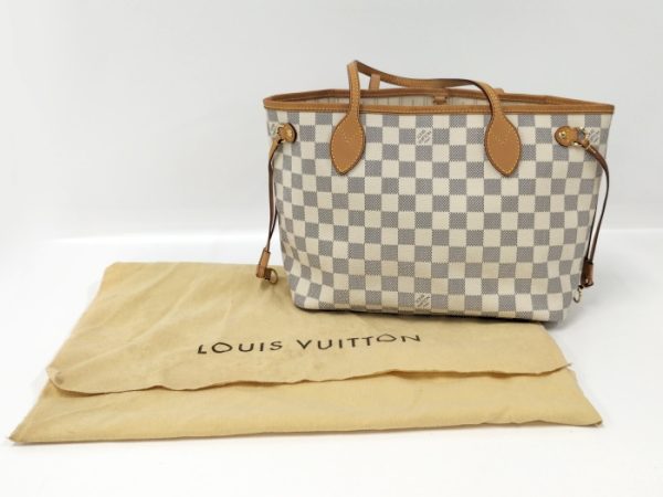 oplus 256 Louis Vuitton Neverfull PM Tote Bag Damier Azur