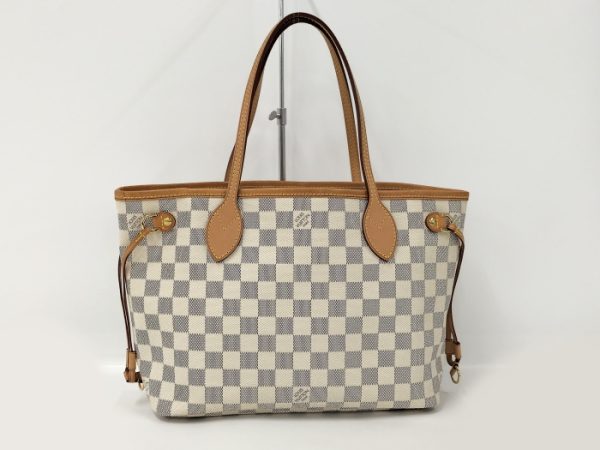 oplus 256 Louis Vuitton Neverfull PM Tote Bag Damier Azur