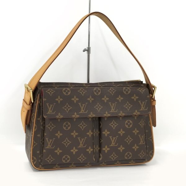 oplus 256 Louis Vuitton Vivacite GM Shoulder Bag Monogram Black