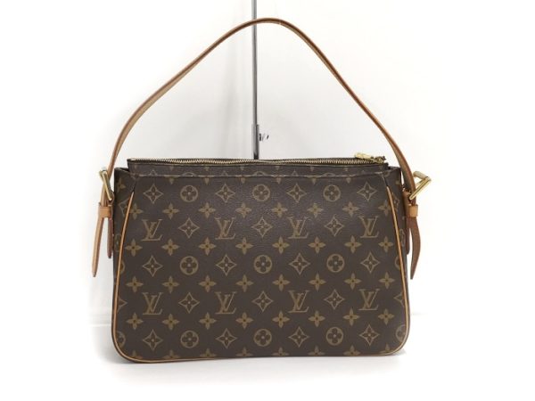 oplus 256 Louis Vuitton Vivacite GM Shoulder Bag Monogram Black