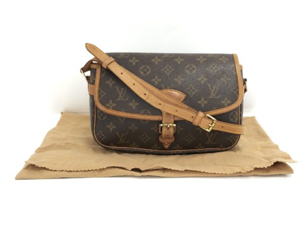 oppo 256 Louis Vuitton Sologne Shoulder Bag Monogram Brown