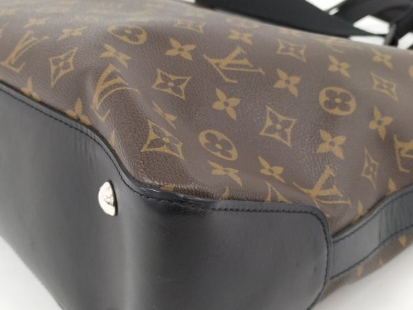 2000803257100404 3 Louis Vuitton Davis Shoulder Bag Monogram Macassar Brown