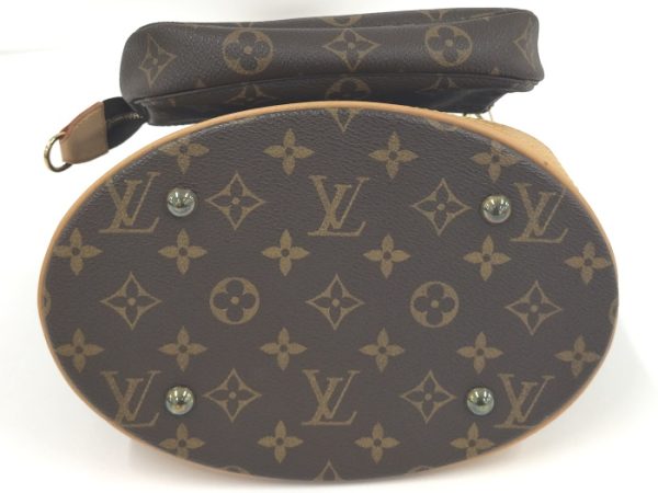 2000803257800741 5 Louis Vuitton Bucket PM Tote Bag with Pouch Monogram Black