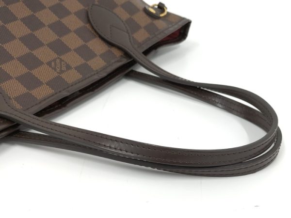 2000803257900438 4 Louis Vuitton Neverfull PM Tote Bag Damier Ebene Brown