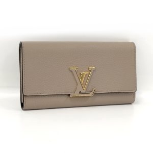 oplus 256 Louis Vuitton Long Wallet Daruma Zippy Brown