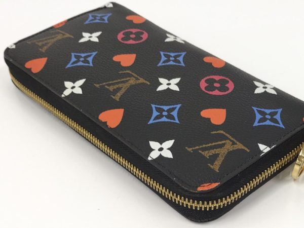 oppo 256 Louis Vuitton Zippy Game On Large Monogram Canvas Wallet Multicolor