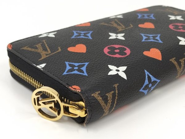 oppo 256 Louis Vuitton Zippy Game On Large Monogram Canvas Wallet Multicolor