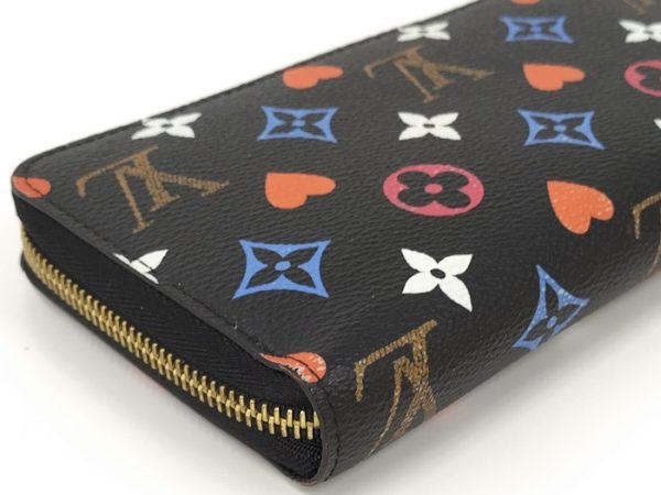 oppo 256 Louis Vuitton Zippy Game On Large Monogram Canvas Wallet Multicolor