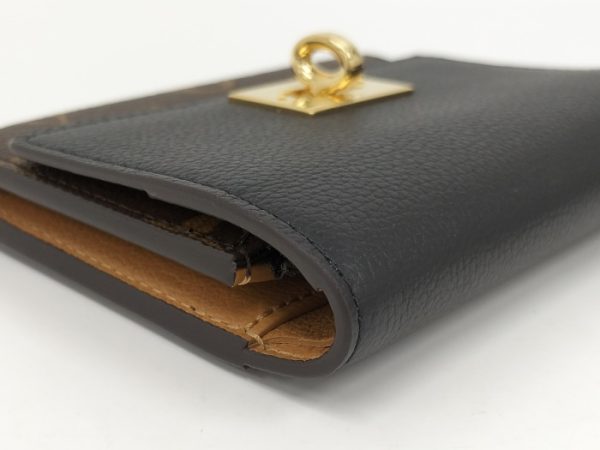 oplus 256 Louis Vuitton Portefeuille Victorine 3 fold Wallet Monogram Noir