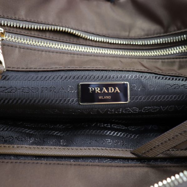 2001043007091 9 Prada Nylon Leather Tote Bag Corinto