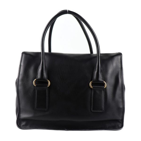 2001073007041 3 Prada City Calf Leather Handbag Nero