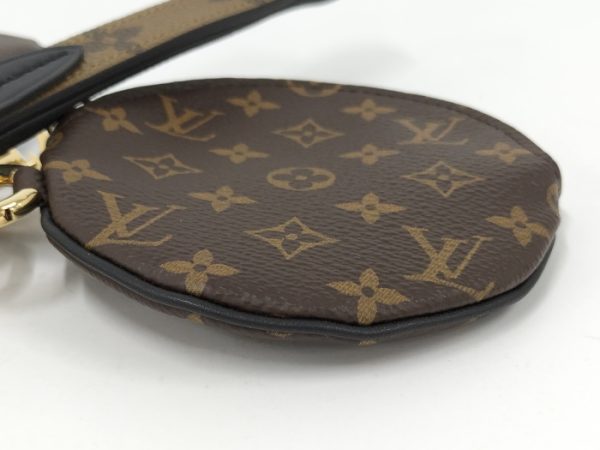 2001198252000365 4 Louis Vuitton Pochette Trio Coin Case Pouch Monogram LV Circle Brown