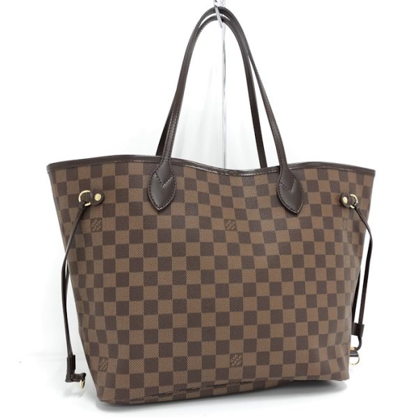 oppo 256 Louis Vuitton Neverfull MM Tote Damier Ebene Brown