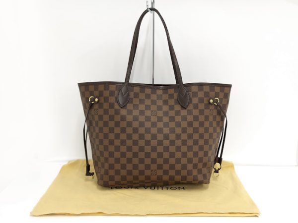 oppo 256 Louis Vuitton Neverfull MM Tote Damier Ebene Brown