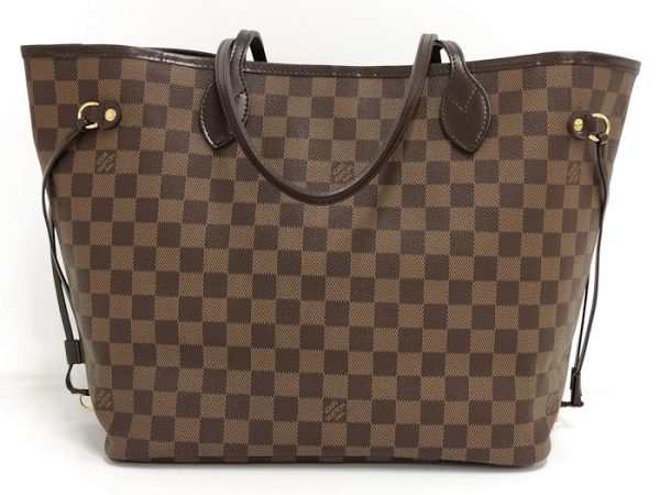 oppo 256 Louis Vuitton Neverfull MM Tote Damier Ebene Brown