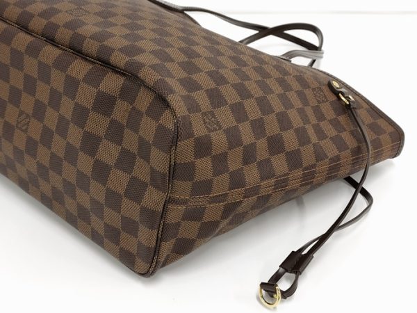 oppo 256 Louis Vuitton Neverfull MM Tote Damier Ebene Brown