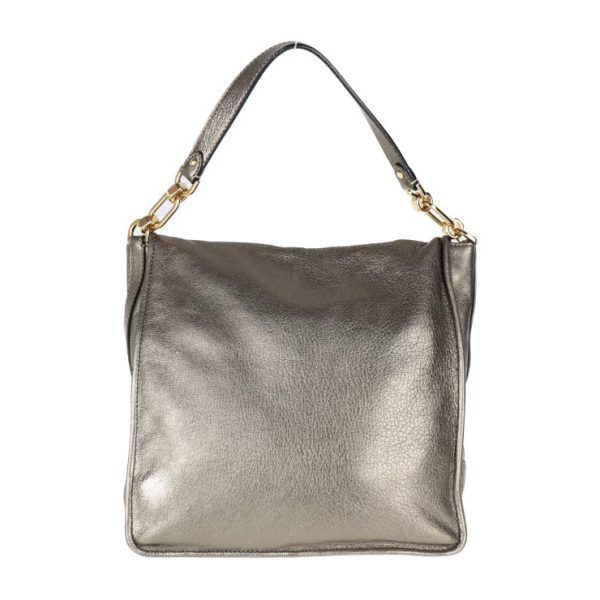 2002123002016 3 Loewe Maia Leather Shoulder Bag Bronze