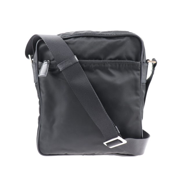 2005033007032 1 Prada Nylon Shoulder Bag Black