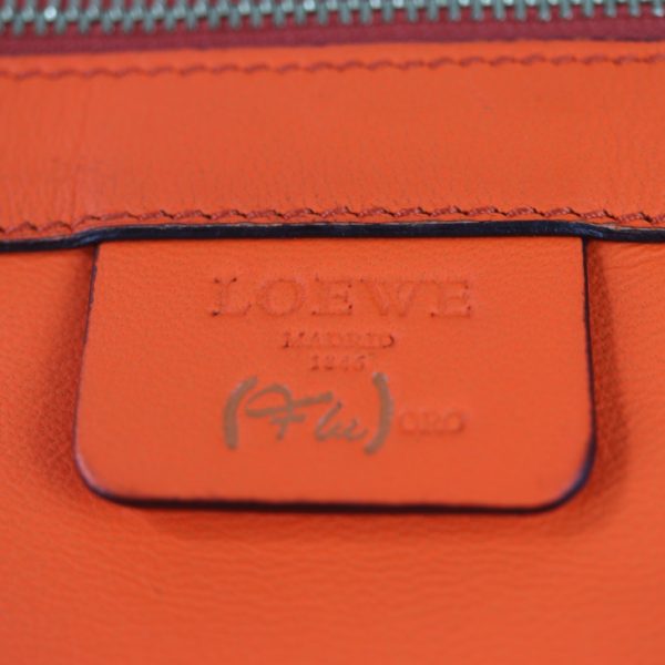 2005083007095 8 Loewe Oro Leather Tote Bag Beige Brown Orange