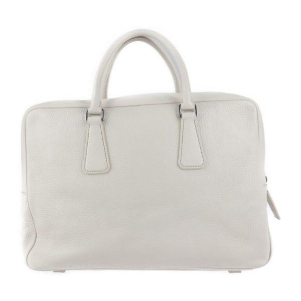 2008103007118 3 Prada Leather Boston Bag Ivory