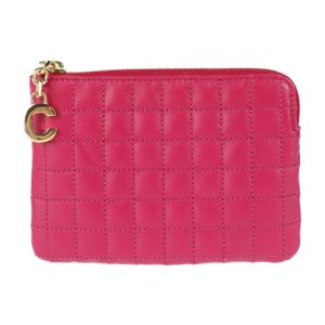 2009123002139 1 Loewe Leather Pouch Handbag Pink