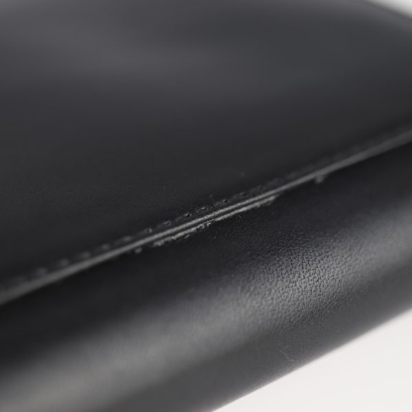 2010113004125 8 Salvatore Ferragamo Leather Long Wallet Black