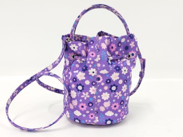 2010211252000065 2 Balenciaga Drawstring Bucket Bag Leather Flower