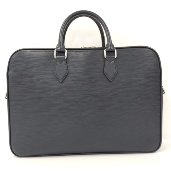 2010457257600007 1 Louis Vuitton Dandy Briefcase MM Business Bag Epi Navy