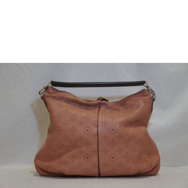 20109 2 Louis Vuitton Selene PM Monogram Mahine Bag Brown