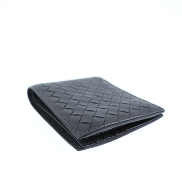 2011023002099 7 Bottega Veneta Intrecciato Bifold Wallet Leather Dark Brown