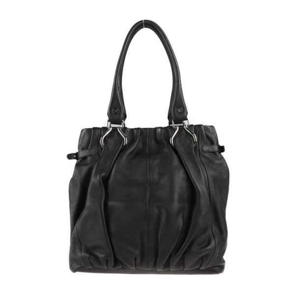 2011123004298 3 Celine Pillow Leather Medium Tote Bag Black