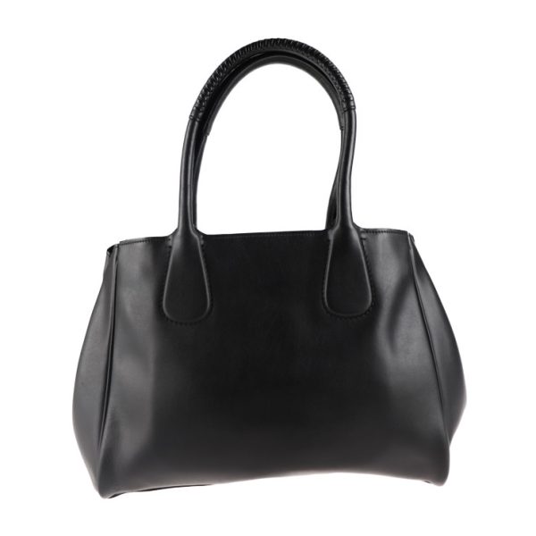 2012083007159 3 Salvatore Ferragamo Nolita Leather Tote Bag Black