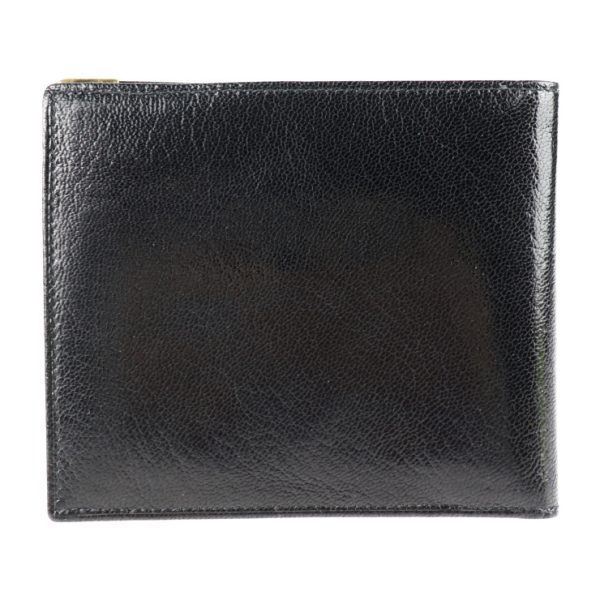 2013053007121 3 Celine Bifold Leather Wallet Black