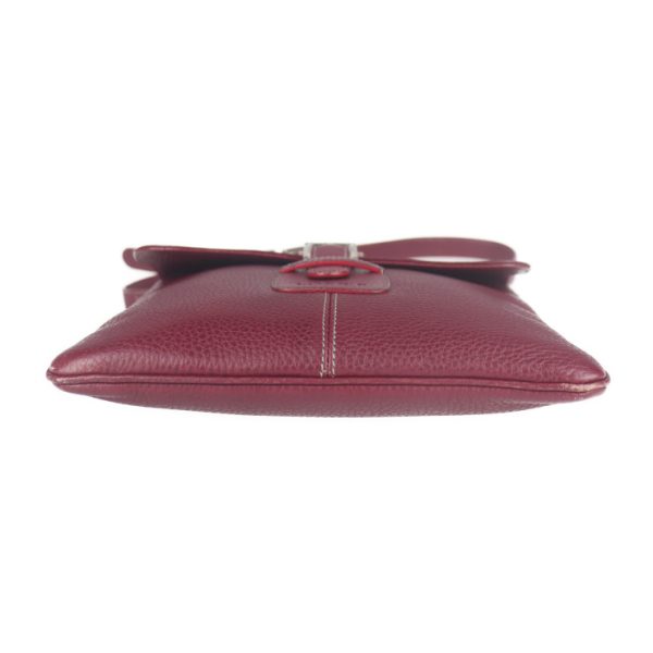 2013103002187 4 Loewe Leather Shoulder Bag Bordeaux