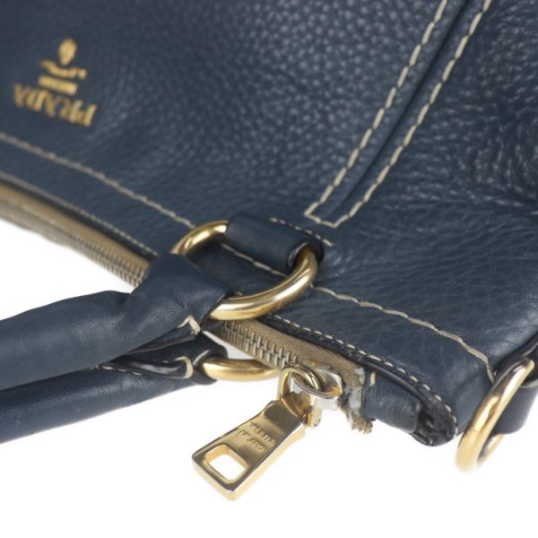 2013103002204 7 Prada Leather Handbag Blue