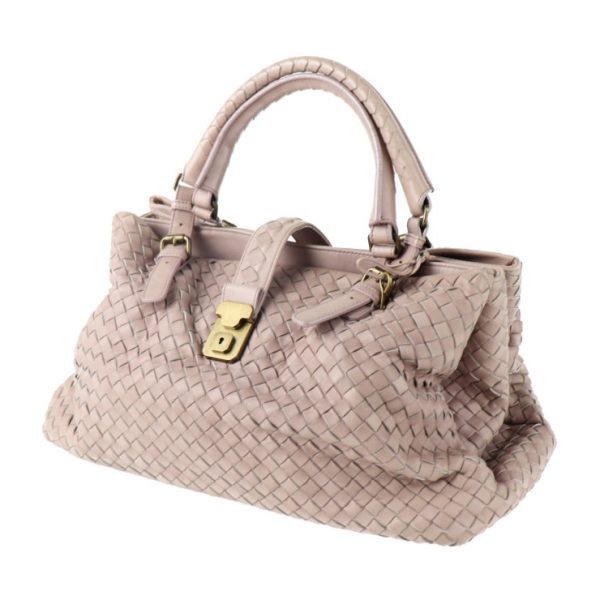 2014073002210 2 Bottega Veneta Intrecciato Tote Bag Leather Pink