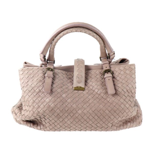 2014073002210 3 Bottega Veneta Intrecciato Tote Bag Leather Pink