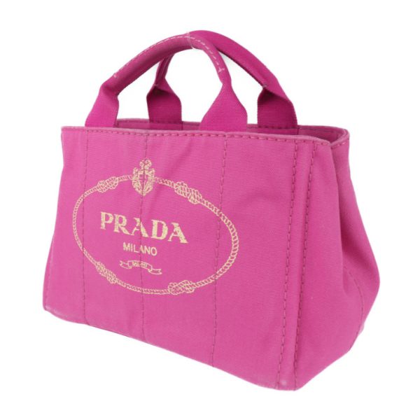 2015093002272 2 Prada Canvas Mini Canapa Handbag Pink