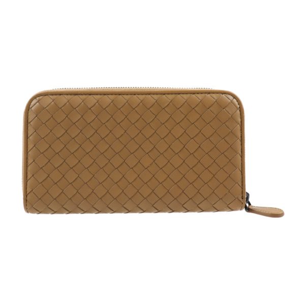 2017033002134 3 Bottega Veneta Intrecciato Long Wallet Leather Beige