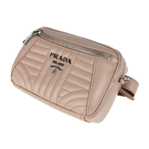 2017123007389 2 Prada Calf Waist Bag Cipria