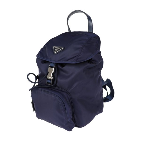 2018113002395 2 Prada Nylon Daypack Navy