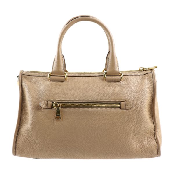 2019053002144 3 Prada Leather Handbag Beige